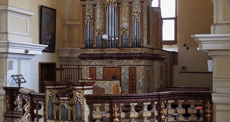 Varhany v kostele sv. Jana Křtitele v Bystré