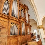Varhany v kostele sv. Havla v Chlumci.