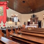 Varhany v kostele Nejsv. Srdce Ježíšova v Nových Hutích (foto Jiří Jaroch)