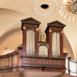 Varhany v kostele sv. Mikuláše ve Spáleném Poříčí (foto Jiří Jaroch)