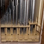 Varhany v kostele Narození sv. Jana Křtitele v Krásné Hoře (foto Dalibor Michek)