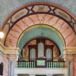 Varhany v kostele Navštívení P. Marie ve Stachách (foto Jiří Jaroch)