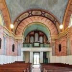 Varhany v kostele Navštívení P. Marie ve Stachách (foto Jiří Jaroch)