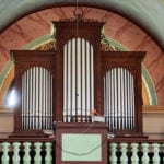 Varhany v kostele Navštívení P. Marie ve Stachách (foto Jiří Jaroch)