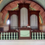 Varhany v kostele Navštívení P. Marie ve Stachách (foto Jiří Jaroch)