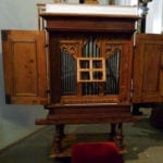 Varhany v kostele Navštívení P. Marie v Borovanech