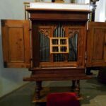 Varhany v kostele Navštívení P. Marie v Borovanech