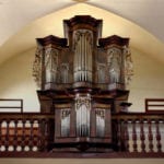 Varhany v kostele sv. Václava v Trpíně (foto Dalibor Michek)
