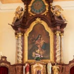 Varhany v kostele sv. Rodiny a sv. Jana Nepomuckého v Horní Vltavici (foto Jiří Jaroch)