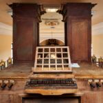 Varhany v kostele sv. Rodiny a sv. Jana Nepomuckého v Horní Vltavici (foto Jiří Jaroch)