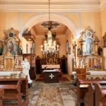 Varhany v kostele sv. Rodiny a sv. Jana Nepomuckého v Horní Vltavici (foto Jiří Jaroch)