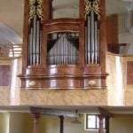 Varhany v kostele sv. Rodiny a Sv. Jana Nepomuckého v Horní Vltavici (foto Pavel Černý)