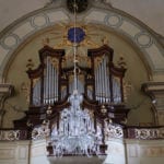 Varhany v kostele sv. MichaelaA Archanděla v Rokytnici nad Jizerou (foto Denisa Hančová)