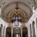 Varhany v kostele sv. MichaelaA Archanděla v Rokytnici nad Jizerou (foto Denisa Hančová)