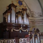 Varhany v kostele sv. MichaelaA Archanděla v Rokytnici nad Jizerou (foto Denisa Hančová)