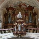 Varhany v kostele sv. Anny v Plané (foto Boris Mettler)