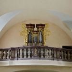 Varhany v kostele sv. Petra a Pavla v Milči (foto Petr Mevald)