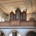 Varhany v kostele sv. Václava v Nové Vsi (foto Ivan Bok)