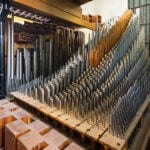 Hanzelkovy varhany v Koncertní síni Trojice v Písku.