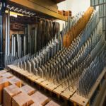 Hanzelkovy varhany v Koncertní síni Trojice v Písku.