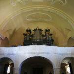 Varhany v kostele sv. Vavřince v Ovesných Kladrubech (foto Filip Harant)