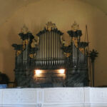 Varhany v kostele sv. Vavřince v Ovesných Kladrubech (foto Filip Harant)