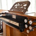 Varhany v kostele sv. Vavřince v Lubenci (foto Markéta Pavlíková)