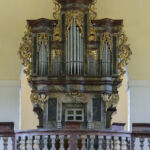 Varhany v kostele sv. Barbory v Manětíně
