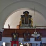 Varhany v kostele sv. Jana Nepomuckého ve Stříbřeci (foto Petr Mazura)