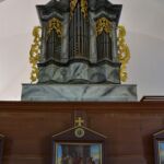 Varhany v kostele sv. Jana Nepomuckého ve Stříbřeci (foto Petr Mazura)