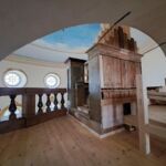 Varhany v Oválném sále zámku Týnec (foto Zámek Týnec)