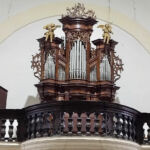 Varhany v kostele sv. Jiří v Bečově nad Teplou.