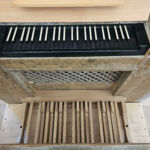 Varhany v Oválném sále zámku Týnec (foto Zámek Týnec)