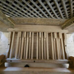 Varhany v Oválném sále zámku Týnec (foto Zámek Týnec)