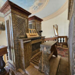 Varhany v Oválném sále zámku Týnec (foto Zámek Týnec)