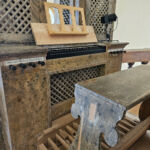 Varhany v Oválném sále zámku Týnec (foto Zámek Týnec)